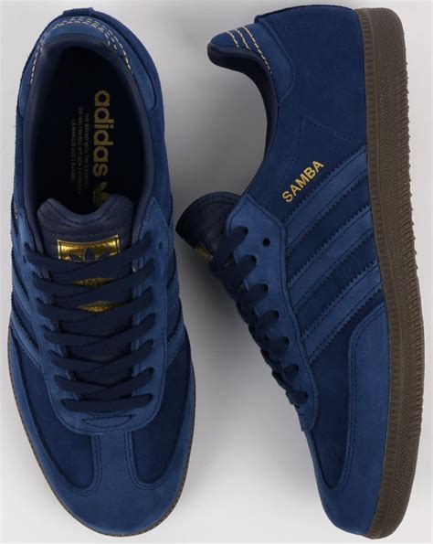 blue suede adidas samba